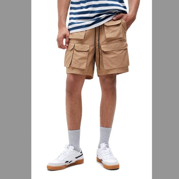 Gabriel Nylon Utility Multipockets Short - Picture 3 of 5